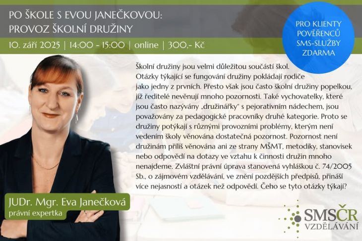 Po škole s Evou Janečkovou