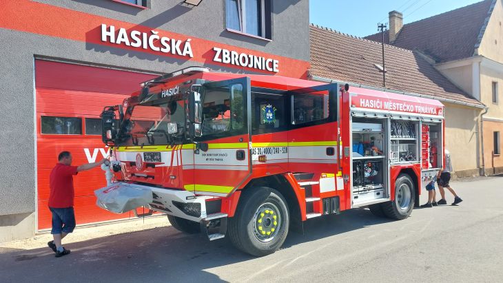 Městečku Trnávka jsme pomohli s pořízením CAS v hodnotě 4 mil. Kč.